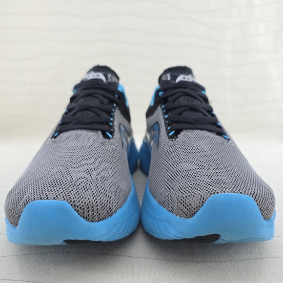 Saucony Womens Kinvara 14 Gray Blue Black Running Sneakers Shoes S10823-60 Sz 9 - Picture 4 of 12